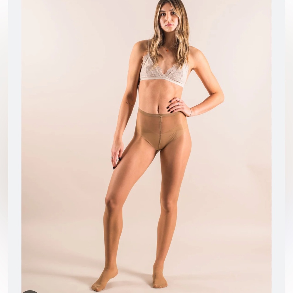 THREADS TAN TIGHTS